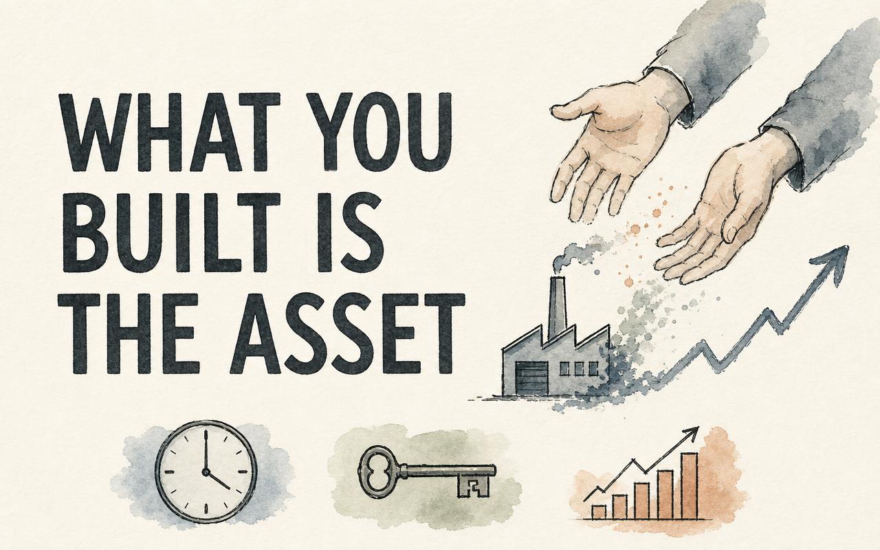 Why the Business You Built the Hard Way Is the One Acquirers Pay Most For