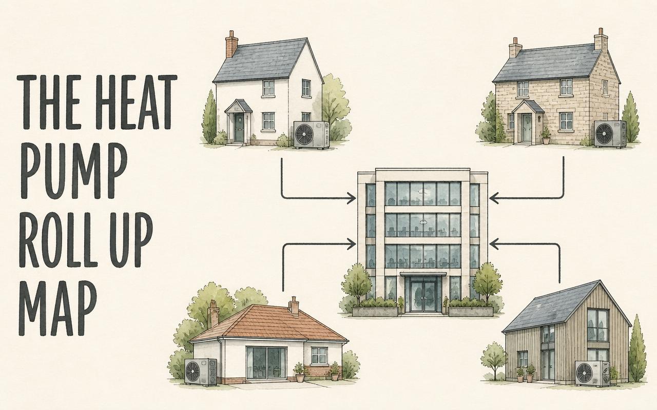 UK Heat Pump Installer M&A 2026: PE Roll-Up Map