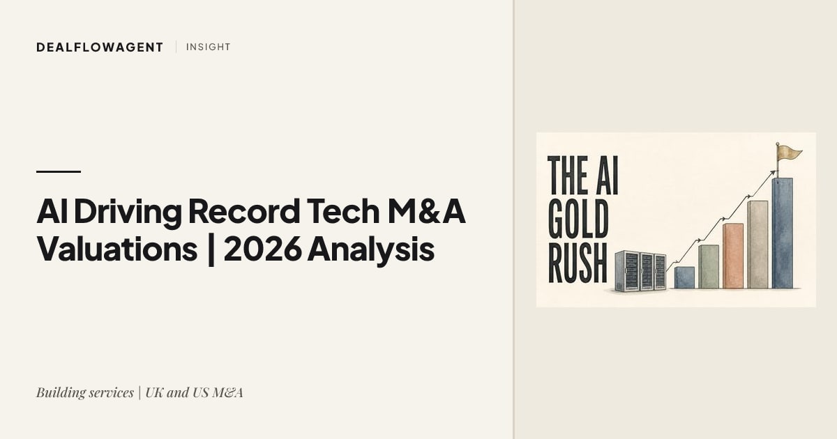 The AI Gold Rush: How Artificial Intelligence is Driving Record Valuations in Tech M&A (2025)