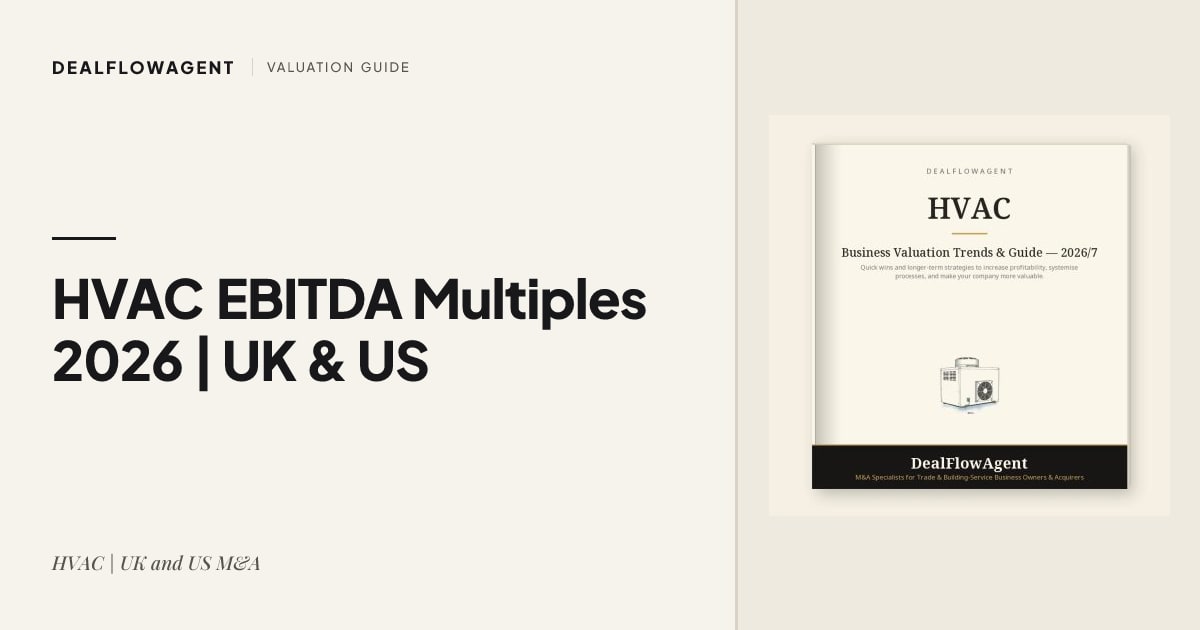 The 2026 HVAC, Refrigeration & Cooling Business Valuation & EBITDA Multiples Guide