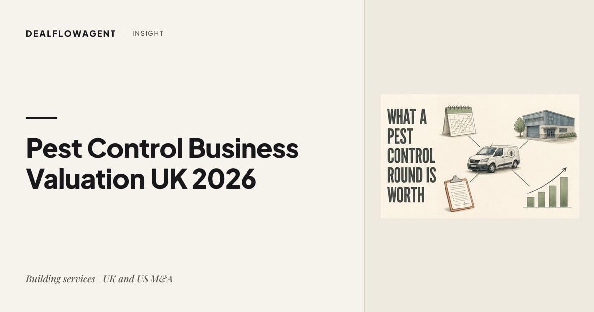 Pest Control Business Valuation UK 2026