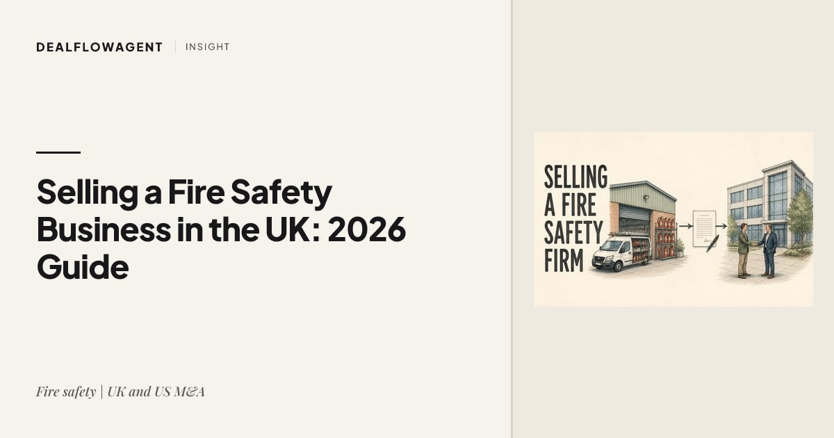 Selling a Fire Safety Business in the UK: 2026 Guide