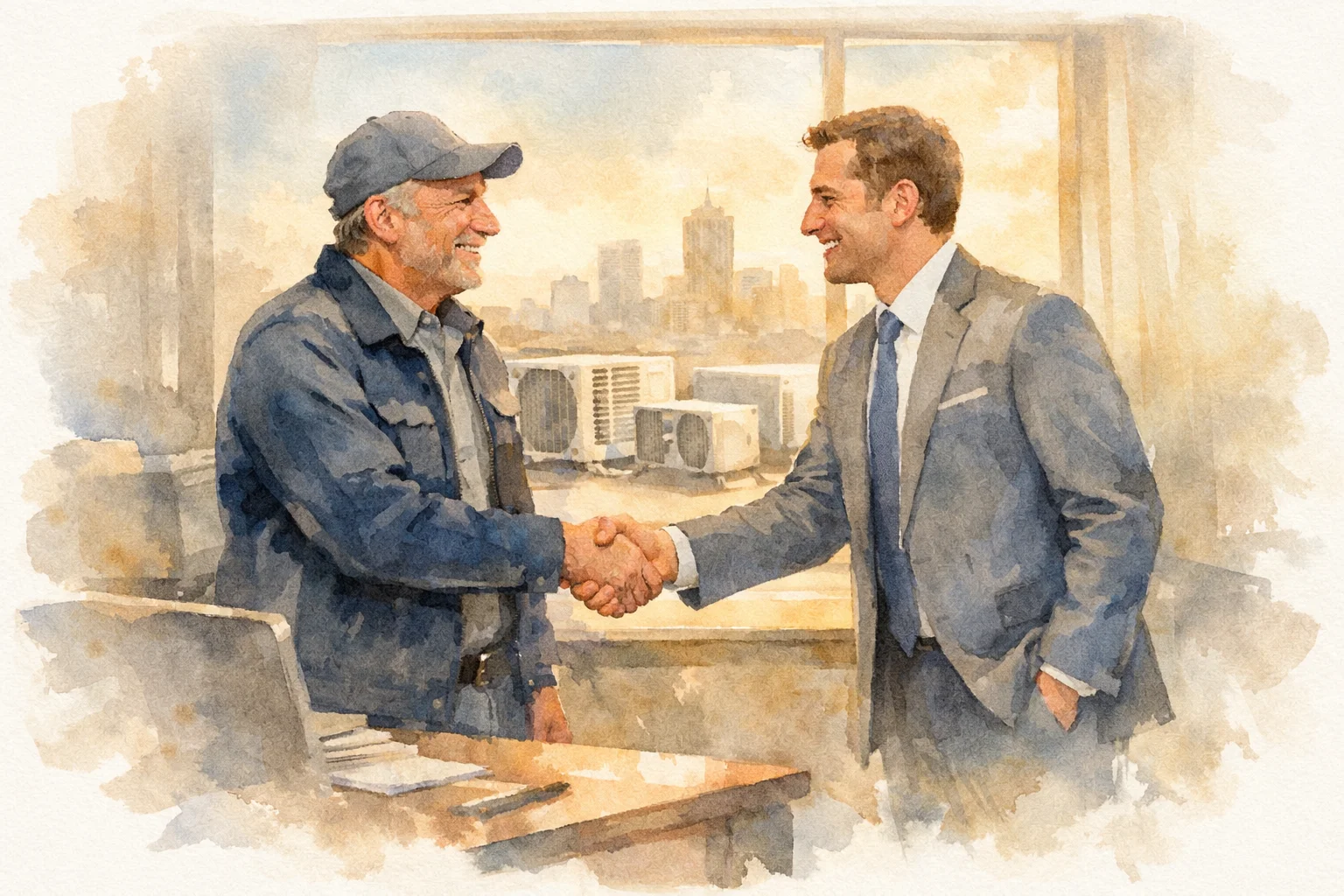 E-commerce business owners selling their online store with specialist M&A advisors