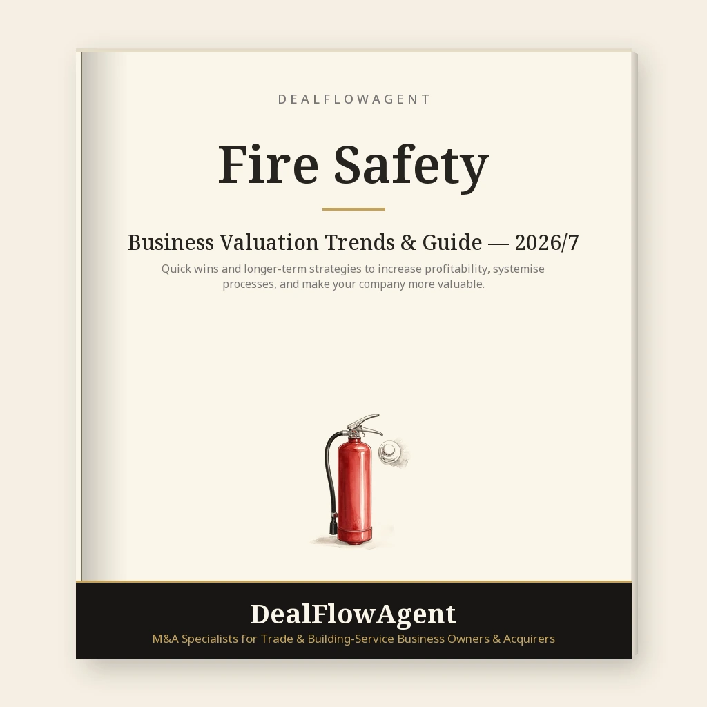 The 2026 Fire Safety Business Valuation & EBITDA Multiples Guide