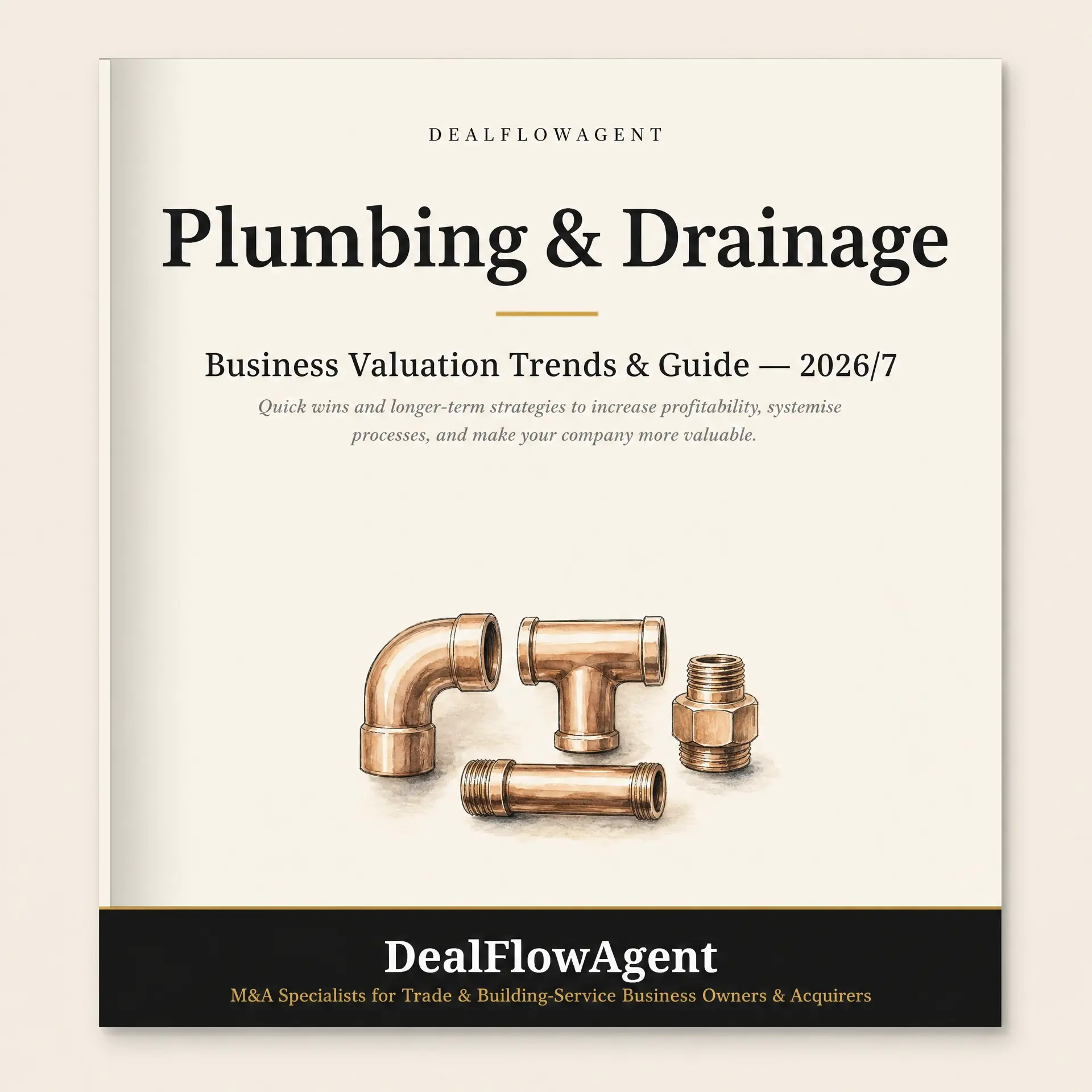 Commercial Plumbing and Drainage Valuation Guide: EBITDA Multiples in 2026
