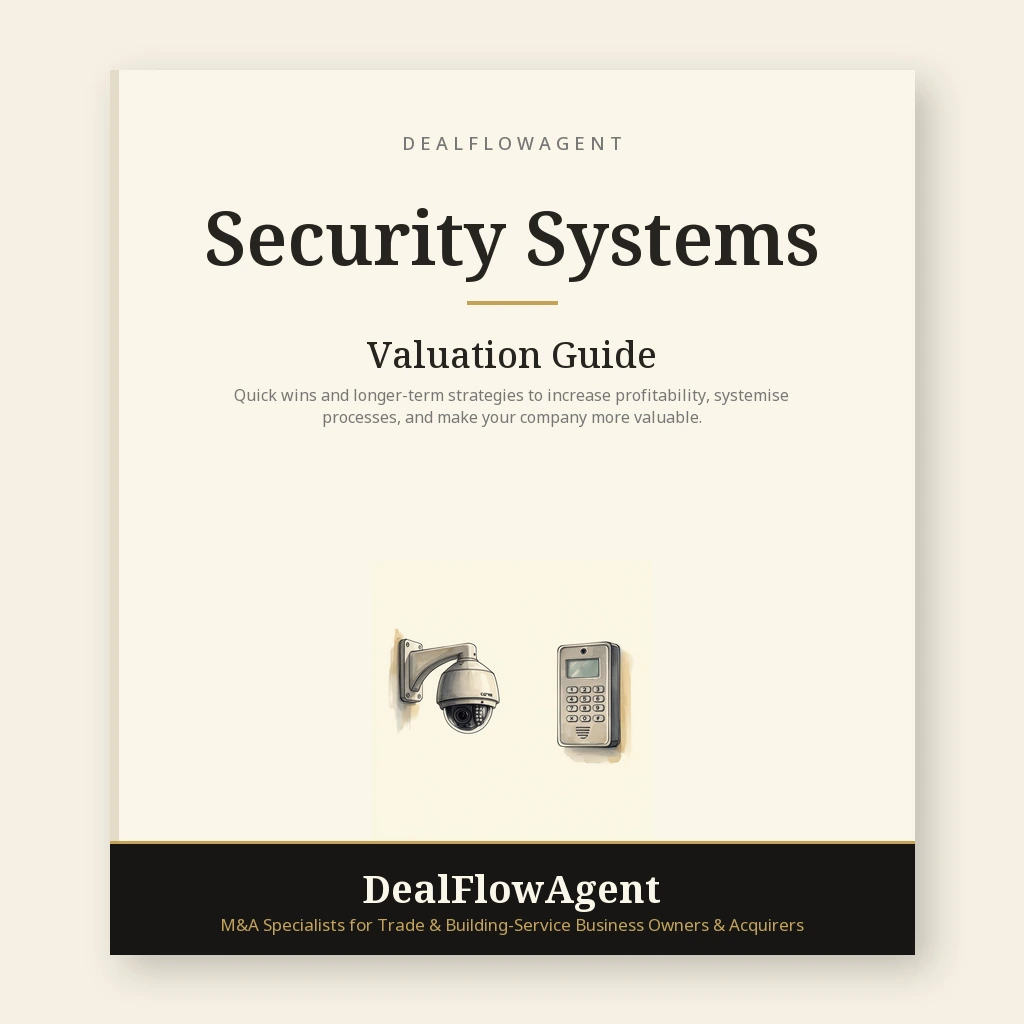 The 2026 Security Systems Business Valuation & EBITDA Multiples Guide